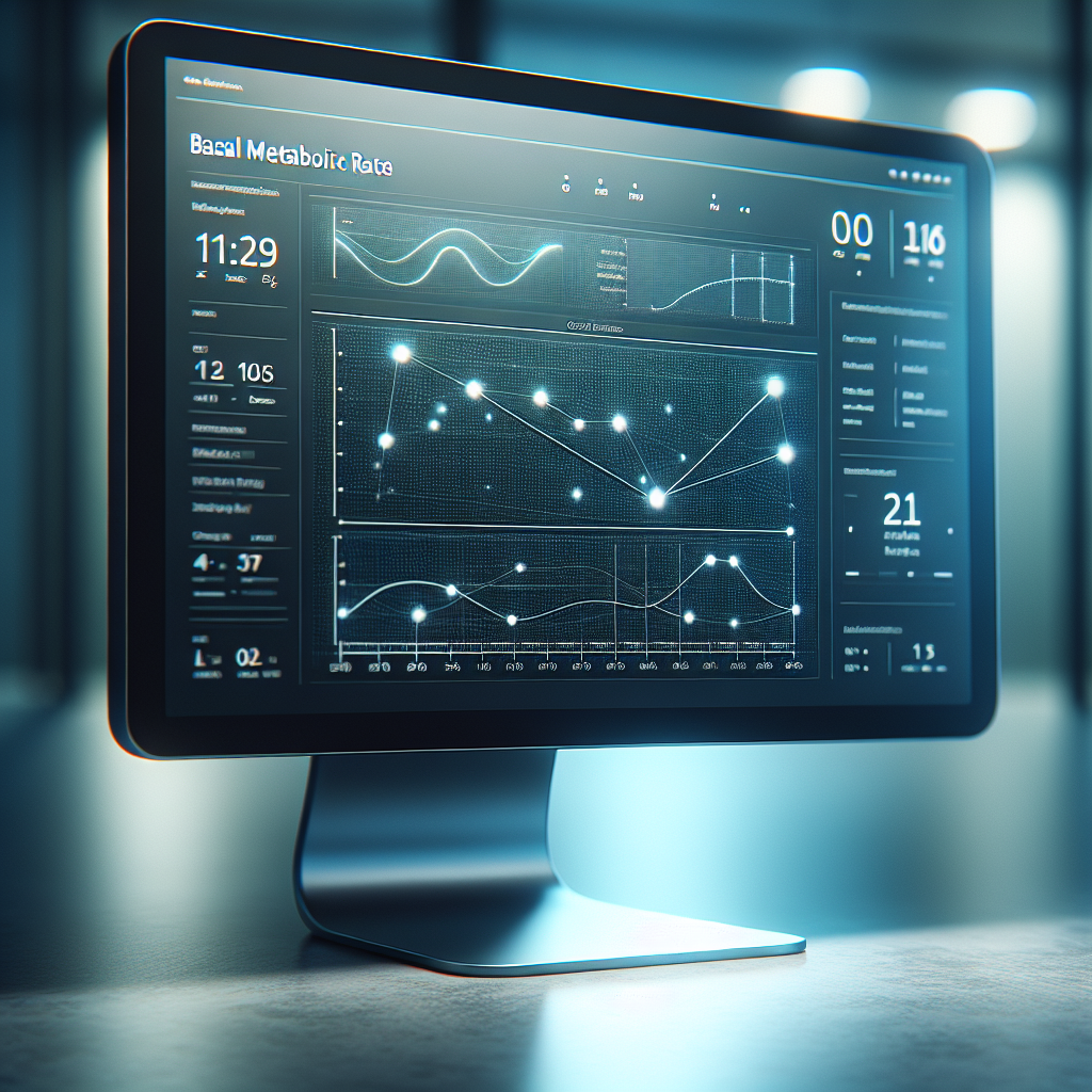 Artificial intelligence analyzing complex data for personalized metabolic insights.